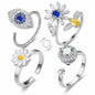 Spinner Anxiety Rings For Women | Fidget Ring Jewelry