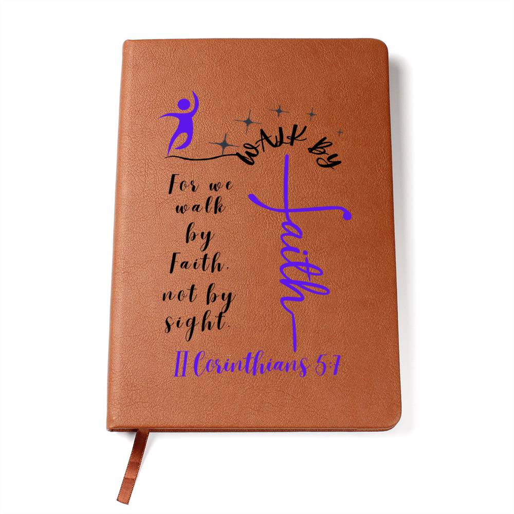 Walk By Faith Inspirational Journal Cover