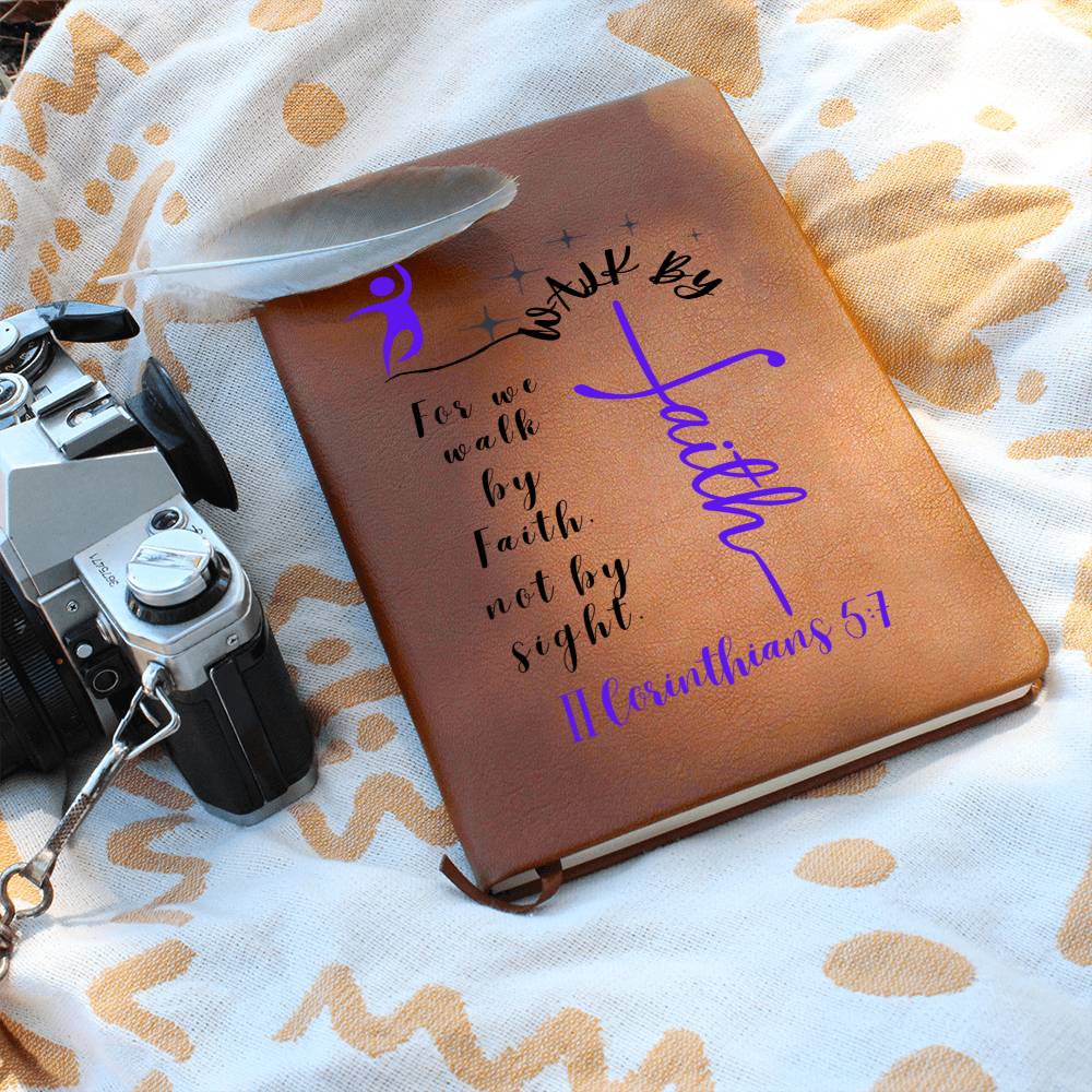 Walk By Faith Inspirational Journal Cover