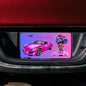 Brown Barbie Magic License Plate