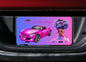 Brown Barbie Magic License Plate
