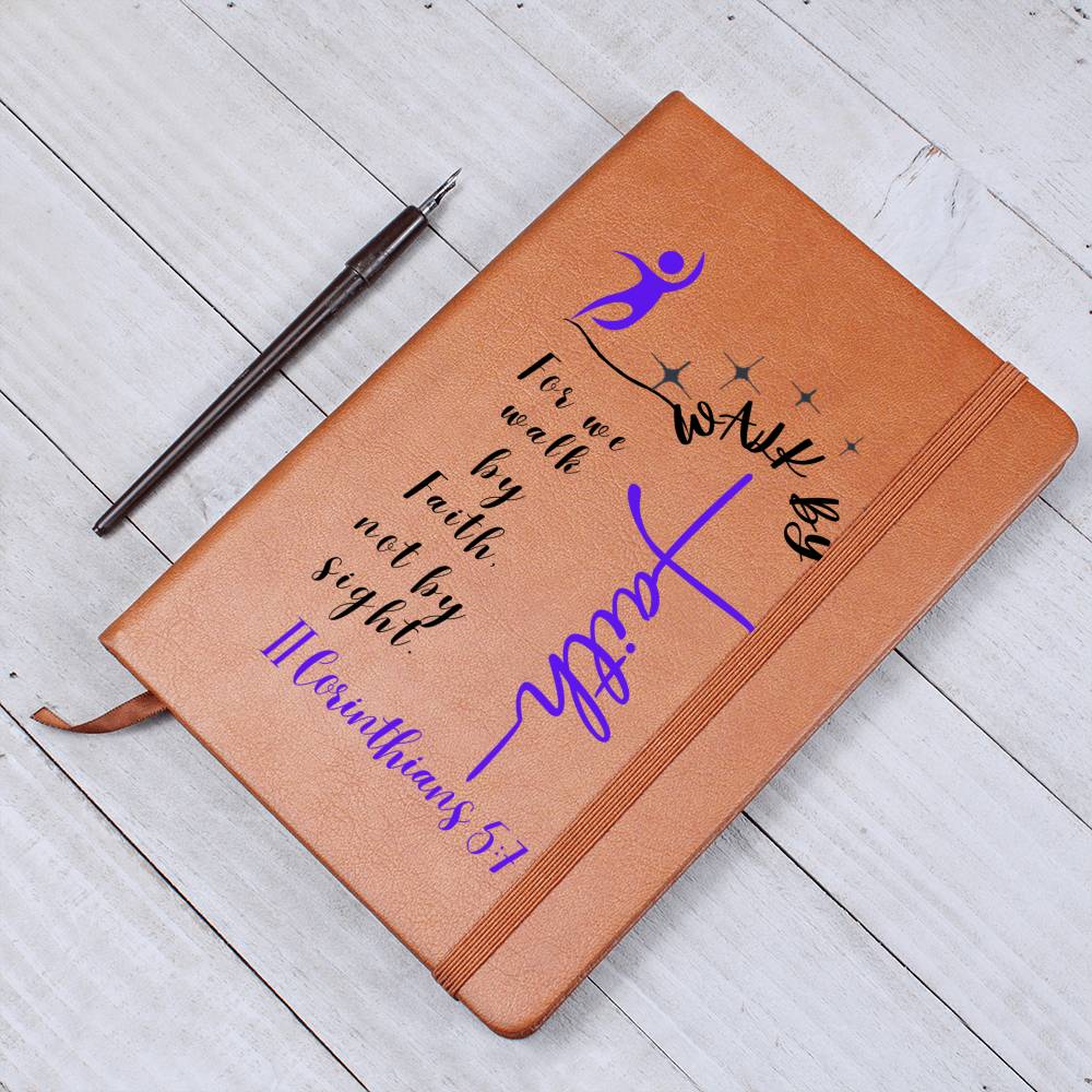 Walk By Faith Inspirational Journal Cover
